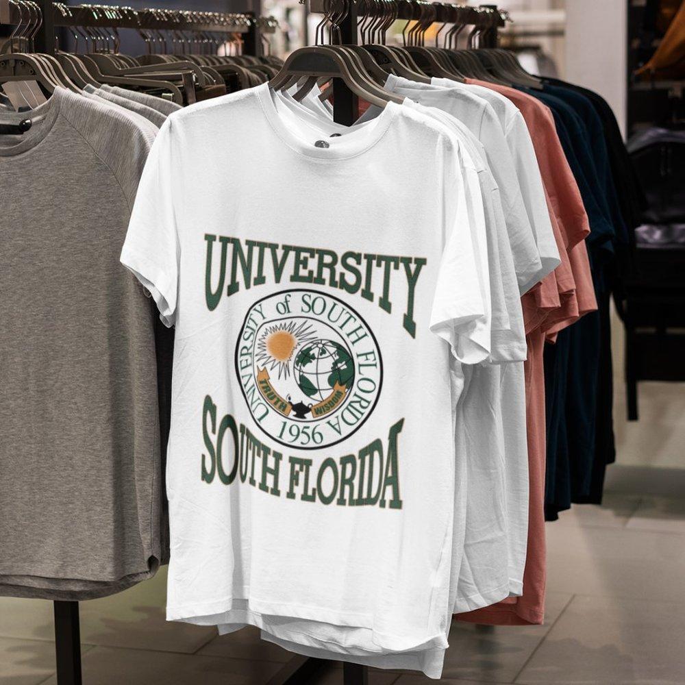 Retro University Of South Florida Shirt, Nc-Aa South Florida Bulls Shirt Tee - Picture 1 of 4